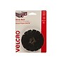 Velcro® Brand 5/8" Sticky Back Hook & Loop Fastener Dots, Black, 75/Pack (90089)~#|#~528EA57B-9403-42B3-B23FB45ED986C8D6_sc7