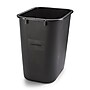 Coastwide Professional™ Indoor Trash Can Without Lid, Black Soft Molded Plastic, 3.5 Gallon (CW56428)~#|#~5290232F-C636-48D2-B40BCE013A38A5F5_sc7
