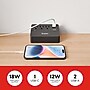 Staples TECH 3-Outlet 3-USB Port Surge Protector, 5', 900 Joules, Black (ST62770)~#|#~52A94E19-E582-4FFF-8F78C311C3FB7FC1_sc7