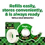 Scotch Magic Invisible Clear Tape With Dispenser, 0.75" x 8.33 yds., 1" Core, 3 Rolls/Pack, 3/Pack(3105)~#|#~96DADD9B-72EE-4650-B08262E1308E1F63_sc7