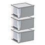 Iris Stackable Storage Drawer, Gray, 3/Pack (500163)~#|#~52D0B42F-363D-40C9-99C46C4792F36E83_sc7