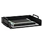 Mind Reader 4-Compartment Stackable Plastic Desk Tray, Black (DANSTACK4-BLK)~#|#~52ED2ABF-38D3-44CF-8C05680280362E9B_sc7