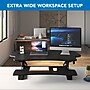 Mount-It! 48"W Rectangular Adjustable Metal Standing Desk Converter, Black (MI-7925)~#|#~5336342F-341F-45D8-9C8E8831890ADD20_sc7