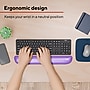 Staples TECH Gel Non-Skid Wrist Rest, Purple Crystal (79039)~#|#~53688FAF-06CC-4D0F-AC7F3330DF9B7EF5_sc7