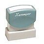 Xstamper 2-Color Title Stamps, "PAID" Blue/Red Ink (036029) ~#|#~536E41EC-EE85-4CE9-ADA1E6B8207AA422_sc7