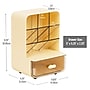 Mind Reader 8-Compartment Plastic Desk Organizer, White (MINI-WHT)~#|#~537927BF-8C58-4C67-8AF74815F9F6FD1E_sc7