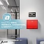 AdirOffice Steel Multipurpose Interoffice Mailbox Drop Box, Large, Red (631-03-RED-PKG)~#|#~5379DF30-7FDC-4885-869A6556B50EDE97_sc7
