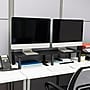 Mind Reader Adjustable Dual Monitor Stand, Black (DUBMO-BLK)~#|#~537A4049-CDA9-4F94-8383BCD73D2DDA59_sc7