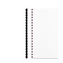 Staples 3/8" Plastic Comb Binding Spines, 55 Sheet Capacity, Black, Pack of 100 Combs~#|#~537E88B6-54AD-41F3-99CAC474ACAA47EA_sc7