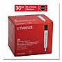 Universal Dry Erase Marker, Chisel Tip, Black, 36/pack~#|#~538415D4-4A72-4A88-AE5CA430F6C08B85_sc7
