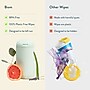 Biom 100% Plant-Based All-Purpose Cleaning Wipes, Assorted Scents, 180 Wipes/Container, 3/Pack (K-60WIP-AP-COM)~#|#~538A247C-4710-43D2-949E68ADC9EC9EBD_sc7