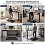 Uncaged Ergonomics Active Standing Desk Mat, 32 x 19.75 in, Black (ASM-B)~#|#~5397B858-ECAD-4266-86B80B69A5590D90_sc7