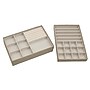 Household Essentials Stackable Jewelry Trays 3 Varieties with Compartments for Necklaces, (HH742-1)~#|#~539E65AA-D61E-44E6-9767BC6909100843_sc7