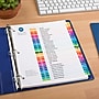 Avery Ready Index Table of Contents Pre-Printed Numeric Paper Divider, 31 Tabs, Multicolor, 1 Set (11129)~#|#~53CE9460-6289-406C-B607D492CD61D439_sc7