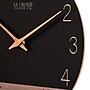 La Crosse Clock 12" Dark Sierra Wood Analog Quartz Wall Clock (404-3630C)~#|#~53DCE995-D37F-4B24-9FEC67F30D244CCD_sc7