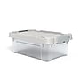 Staples 12 Qt. Latch Lid Storage Bin, Clear (TR58304)~#|#~53DEB5B7-54ED-4E56-B94B9DB204349C9C_sc7