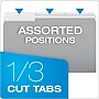 Pendaflex Recycled File Folder, 1/3-Cut Tab, Assorted, Legal Size, Gray, 100/Box (4350 1/3 GRA)~#|#~53DF50D6-F547-4F45-A48C9D80D13F230F_sc7