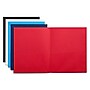 Staples 10% Recycled Smooth 2-Pocket Paper Presentation Folder, Assorted, 10/Pack (ST13366)~#|#~53E34515-8B88-4D9D-AB4C340742B2C26E_sc7