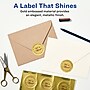 Avery Easy Peel Inkjet Embossed Foil Round Labels, 2" Dia, Gold, 96 Labels/Pack (22831)~#|#~5410AE22-6E16-4ED9-B06C5BA3ABE2BDF6_sc7