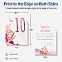 Avery Arched Integrated Cards, Matte White, 100/Pack (19479399677)~#|#~54171653-9B93-479B-B71267833850D98F_sc7