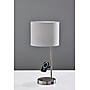 Adesso Wyatt Supercharger Incandescent Desk Lamp, 22"H, Brushed Steel/White (2610-22)~#|#~5418D3A2-ADA7-4150-937CDD6BC61617B4_sc7