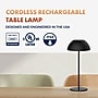 Newhouse Lighting Aurora 15" LED Table Lamp, Black (NHTL-AU-BLK)~#|#~54241AA0-7692-4013-B10668875DC99516_sc7
