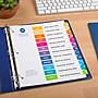 Avery Ready Index Table of Contents Pre-Printed Monthly Paper Divider, Jan - Dec Tabs, Multicolor, 1 Set (11127)~#|#~542EA68C-E8AA-4113-A4AC91B6BDC26994_sc7