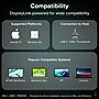 Plugable 100W Power Delivery USB-C to Quad HDMI 4K Adapter, Gray (USBC-7400H4)~#|#~5446C244-5D7F-48F1-96FF151CB3C8651D_sc7