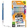 BIC Xtra Sparkle Mechanical Pencil, 0.7mm, #2 Hard Lead, 24/Pack (MPLP241-BLK)~#|#~54892E62-CDE1-4CC1-8B55685F01544018_sc7