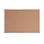 U Brands Basics Cork Bulletin Board, Silver Frame, 47"H x 70"W (023U00-01)~#|#~548F8031-C15B-4706-96F70FF3275473BE_sc7