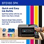 Brother BTD180 Cyan/Magenta/Yellow High Yield Ink Cartridge Refill, Prints Up to 5,000 Pages~#|#~54A5CFB9-BC58-4BC4-95B79369E1B8CA05_sc7