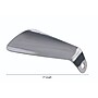 Nahanco 3" Metal Shoe Horn, Chrome, 144/Carton (09059)~#|#~54A6B264-488B-4C6E-AD3EEAC05A748382_sc7