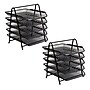 Mind Reader Metal 5-Tier Stackable Paper Desk Tray Organizer, Black, 2/Pack (5TPAP2PK-BLK)~#|#~54C17276-8E23-4C9C-A16258EEE24A91B1_sc7