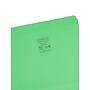 Smead Heavy Duty Reinforced File Folder, Straight Cut, Letter Size, Green, 100/Box (12110)~#|#~54CCD38D-F627-49DB-81BAA22E9EDE886D_sc7