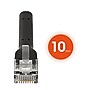 Intellinet Network Solutions 10ft CAT-6 Ethernet Cable, 23 AWG, Black, 10/Pack (ICI745215)~#|#~54D039F5-0058-4F9F-A61669846D598454_sc7