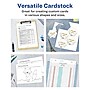 Avery Integrated Cards,8.5" x 11", Matte White, 50/Box (95282)~#|#~54DE1DBB-0776-4D21-84C7827365C8E7CC_sc7