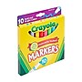 Crayola Markers, Broad Tip, Assorted, 10/Pack (58-7725)~#|#~54EF9A0C-54F0-47C4-8F619740B9B01F59_sc7