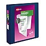 Avery 1 1/2" 3-Ring View Binders, Slant Ring, Navy Blue (17024)~#|#~54F78978-DE76-4778-9AFA9CD5A1EFB2A6_sc7