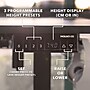 Mount-It! XL 75"W Electric Corner Adjustable Standing Desk, Black (MI-15024)~#|#~55042CCE-D849-4773-A196693B5ADABE5E_sc7