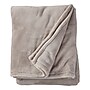 L.L.Bean Wicked Plush Throw, Extra Large, Woodsmoke (0SAG307000)~#|#~550B86F5-58B8-49C3-B81F827466D32BC3_sc7