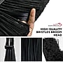 BISON LIFE Heavy Duty 48.5" Adjustable Lobby Dustpan and Broom Set, Black (BPES-DPBK-12A)~#|#~550FA943-5EEE-4D6E-832D38BE40DD5789_sc7