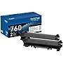 Brother TN 760 Black High Yield Toner Cartridge, 2/Pack (TN7602PK)~#|#~55292338-BE0F-4AFC-B824EBAE10DF6F11_sc7