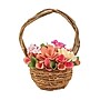 National Tree Company 10" Spring Pink Floral Basket (EG79-19B0110-1)~#|#~55457D25-9F04-4F96-98FD71F4A9529C58_sc7