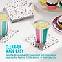 Say Hooray! Birthday Brights Sprinkles 5" Beverage Napkin, Multicolored, 64 Napkins/Pack (DTC382621BNAP)~#|#~5548BF83-8FC2-4587-A4EFFC29CFF3322A_sc7