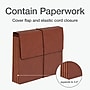Pendaflex 30% Recycled Standard Expanding Wallet with Elastic Closure, Letter Size, Redrope (1053EL-OX)~#|#~5549FEC5-009D-4067-ABC2B5240B6A43CC_sc7