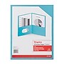 Staples 10% Recycled Smooth 2-Pocket Paper Presentation Folder, Teal, 10/Pack (13383-US)~#|#~554E6E42-F056-45DB-A5A0C28F9361BE73_sc7
