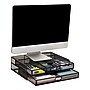 Mind Reader Two-Tier Monitor Stand Laptop Riser, Up to 30 lbs., Black (2TDMESHY-BLK)~#|#~5561607D-E949-47B1-A26C22DE9C19EA21_sc7
