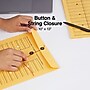 Staples Button & String Inter-Departmental Kraft Envelopes, 10" x 13", Brown Kraft, 100/Box (50163/472993)~#|#~556D5246-BB6E-42A7-80F788884A87A9AF_sc7