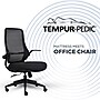 Tempur-Pedic Stratus Ergonomic Mesh/Fabric Swivel Executive Chair, Shadow (TP-STRATUS-SHDW)~#|#~5570A224-36F4-43D8-8B0CD91401C66FD5_sc7