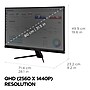 ViewSonic 32" 75Hz LCD Monitor, Black (VX3267U-2K)~#|#~557937B4-5B6A-4965-B6C5B6D1E53625FC_sc7